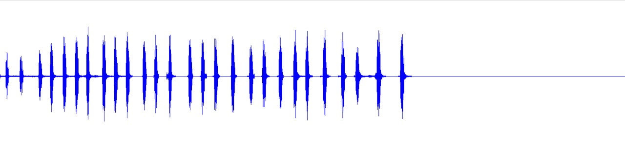 waveform for Aglaothorax dactyla